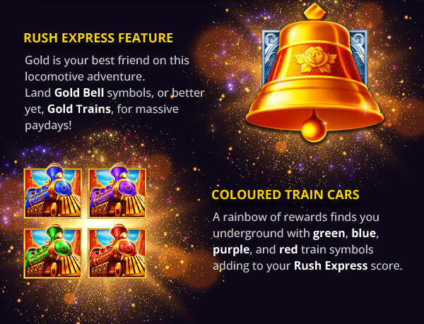 
                                Play it now --> GOLD RUSH EXPRESS, $1000 FREE BONUS. Turn on your images to see what you’re missing.
                                